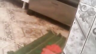 A black woman is being fucked by only one member of the group