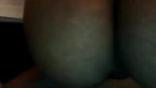 Girl showed her big ass in the chat to all