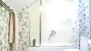 A secret camera in the toilet caught something intriguing to watch