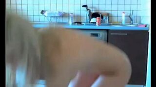 The young guy masturbates the virgin in the webcam chat