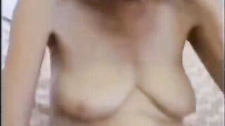 A shocking video of an older woman getting fucked and the climactic finish