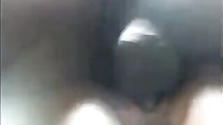 Black girl’s sweet pussy juice flies everywhere when she cums hard