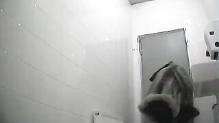 A hidden camera records intimate moments in a parach
