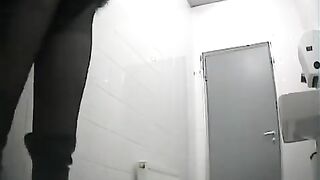 A hidden camera records intimate moments in a parach