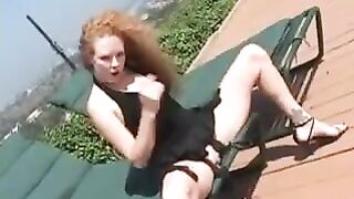 Buttfuck with a young blonde and her boyfriend in 2021