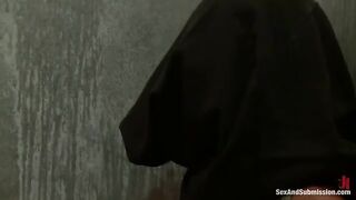 The girl was fucked hard in the mouth, a thrilling BDSM scene awaits