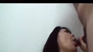 An adult Japanese man plays with himself and then engages in intimate action
