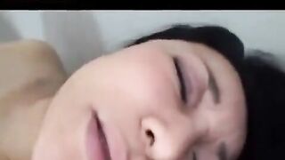 An adult Japanese man plays with himself and then engages in intimate action