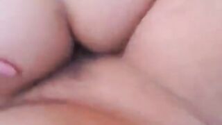 First-person sex with a creampie, oh yeah!