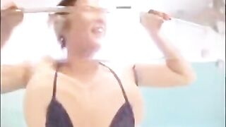 An extreme blowjob with a small cock, showcasing intense passion and dedication