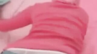 I play with my tits in this homemade Arabic sex scene