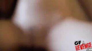 Two smiling girls shared a big dick in their mouths, an amazing view