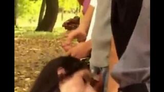 Four girls have been attacked and raped in all holes right on the street