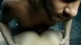 The beauty performs a blowjob underwater and then fucks with a guy
