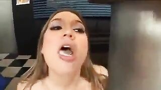 Spermoplog with big buffers - intense and unforgettable, especially with BBW action!