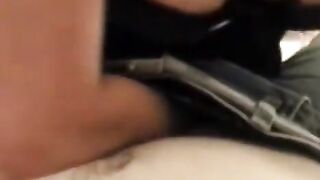 A husband fucked his wife in corset in bedroom