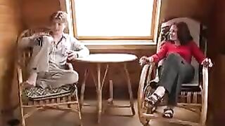 A brother fucked a mature sister in the countryside, an intense encounter