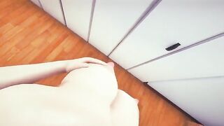 A Street Fighter fan gets a massage from a stunning MILF