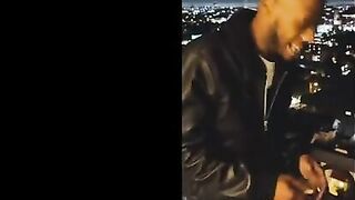Aria, a blonde girl, fucks with her black-skinned neighbor