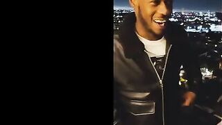 Aria, a blonde girl, fucks with her black-skinned neighbor
