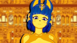 Hot Ankha rides a big cock in the new episode
