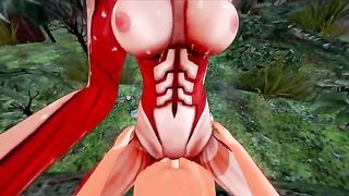 Annie Titan gets fucked on Halloween in this special episode
