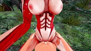 Annie Titan gets fucked on Halloween in this special episode