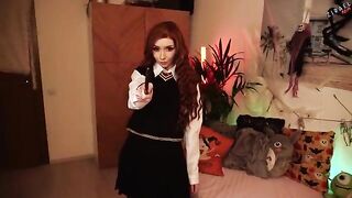 Hermione Granger gets banged after taking lessons