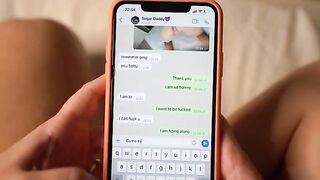 A petite teen got 10,000 Euros from her sugar daddy for sex