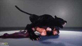 A succubus got fucked by Furies and she got pregnant