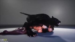 A succubus got fucked by Furies and she got pregnant