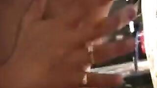 A man brought himself to a powerful orgasm with his fingers