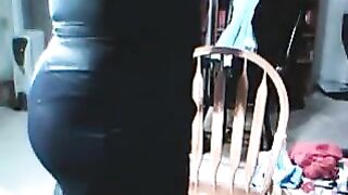 A man got excited while wearing a female wardrobe