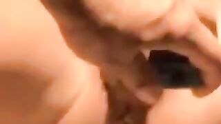 A sexy German actress has sex with different toys in this hot video