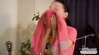 Sexy girl fucked in her ass by a mature man