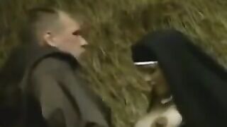 A pregnant nun gets fucked by a taxi driver in this eporn scene