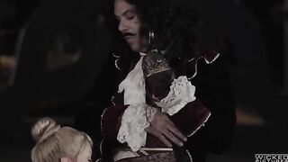 The glamorous girl made the guy an incredible deep blowjob, 60fps