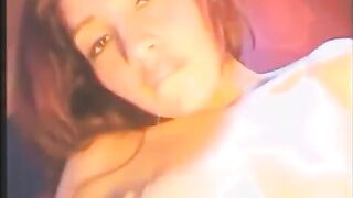 Babe fucks herself in all holes with a vibrator