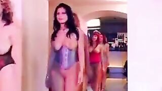 Gangbang with a girl who has big and beautiful tits