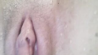 A girl reached orgasm underwater and got a great close-up shot