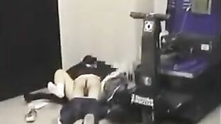 He kicked his pants down and fucked his girlfriend hard in her ass