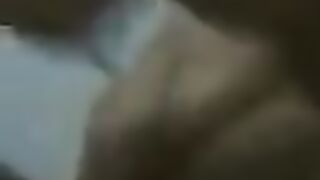 A fat woman dances naked at home in front of her husband