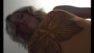 First creamy cum for the young blonde teen Ellie