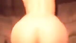A woman has sex with a stranger in front of her camera