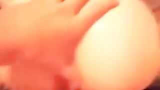 A woman has sex with a stranger in front of her camera