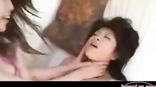 Korean woman has no shame to get fucked on camera