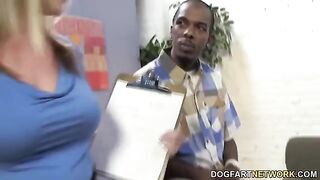 Father and son make a present for the prostitute