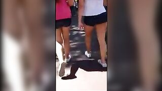 Student’s stunning ass was caught in a compromising shot