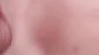 The girl made a deep blowjob, taking out the semen of the old man