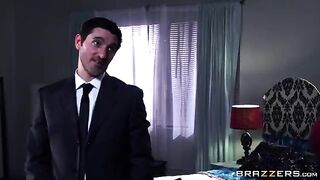 A man roughly fucked a beautiful whore with fake tits